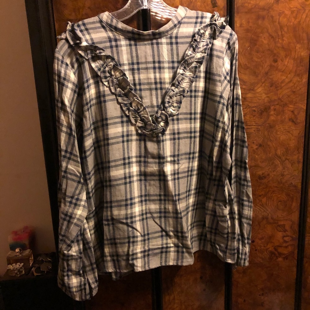 Stunning flannel top